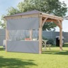 Covers&All Outdoor Clear Panel Curtain, Outdoor Curtains for Patio, Waterproof & Weather Resistant Tarp - 2 of 4