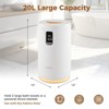 Costway 20L Towel Warmer for Bathroom with LED Light 0.5-24H Delay Timer Child Lock - 3 of 4