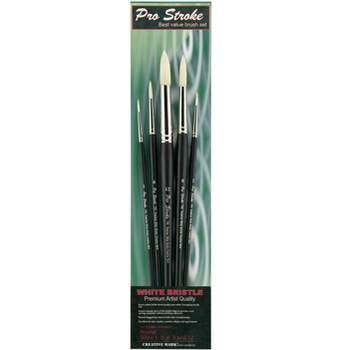 Pro Stroke Powercryl Acrylic Synthetic Brush, Bright #4