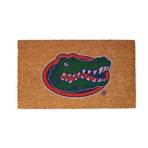 EvergreenNCAAFlorida Gators Logo Natural Coir 28 x 16 Inches Indoor Outdoor Doormat - 1 of 4