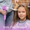 Contixo PT3 & MT1 Pretend Play Bundle – Kids Hair Salon & Makeup Set with Sparkle Unicorn Case - 4 of 4
