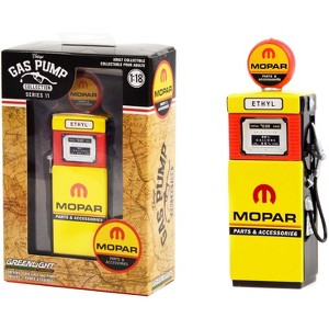 1951 Wayne 505 Gas Pump "MOPAR Parts & Accessories" Yellow "Vintage Gas Pumps" Series 11 1/18 Diecast Model by Greenlight - 1 of 3