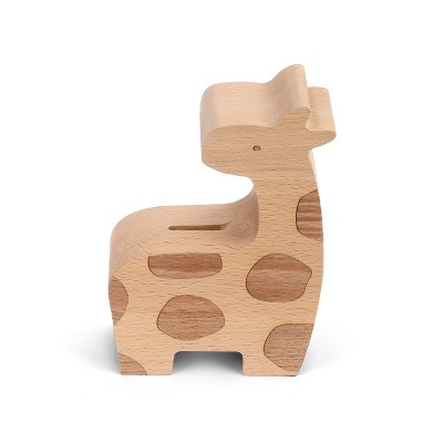 DEMDACO Natural Baby - Giraffe Bank 6 x 5 - Brown