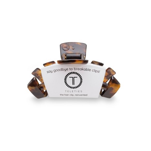 Teleties Tortoise Medium Hair Clip : Target