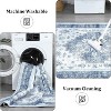 Acekool Vintage Washable Rug – Soft Low-Pile Medallion Design, Non-Slip & Pet-Friendly for Living Room, Bedroom, Office - 4 of 4