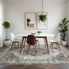 Coucheta Machine Washable Vintage Area Rug, Non-Slip, Stain-Resistant Soft Low Pile Distressed Accent Carpet for Living Room, Bedroom, Laundry - 4 of 4