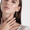 EVERLY JEWELRY | 14k Yellow Gold Paperclip Link Drop Earrings - 4 of 4