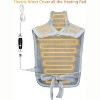 Heating Pad for Neck and Shoulders Back Pain Relief, Weighted Electric Heating Pads with Auto Shut Off, Fast Heating & 4 Heat Settings - 2 of 4