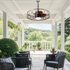 Bella Depot Outdoor Waterproof Ceiling Fan with Light and Remote 6-speed Fan - 4 of 4
