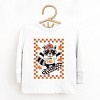 Happy Fall Racoon Skater - Toddler Long Sleeve Graphic Tee and Youth Long Sleeve Graphic T-Shirt - 2 of 3