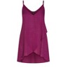 Women's Plus Size Hi Lo Shine Cami - mulberry | CITY CHIC - 4 of 4