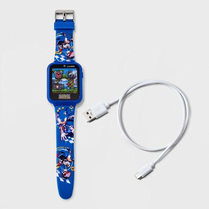 Kids&#39; Sega Sonic the Hedgehog Interactive Smart Watch - Blue, 3 of 5