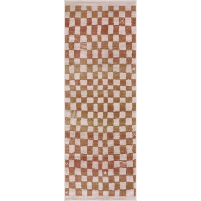 Hauteloom Benjy Irregular Checkboard Rug