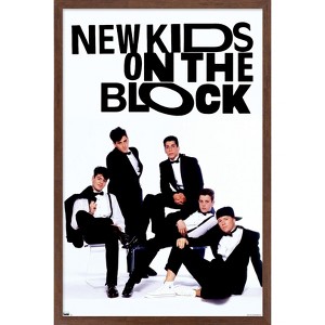 Trends International New Kids on the Block - Tuxes Framed Wall Poster Prints - 1 of 4