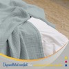 Color Sense 100% Cotton Warm & Cozy Super Soft Antimicrobial Matelasse Weave Blanket - 2 of 4