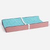 Bacati - Space Multicolor Boys Cotton Blue Stars Changing Pad Cover - 4 of 4