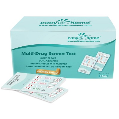 3 x 10 in 1 Drug Testing Kit Home Urine Test Wide Range of Substances  Tested