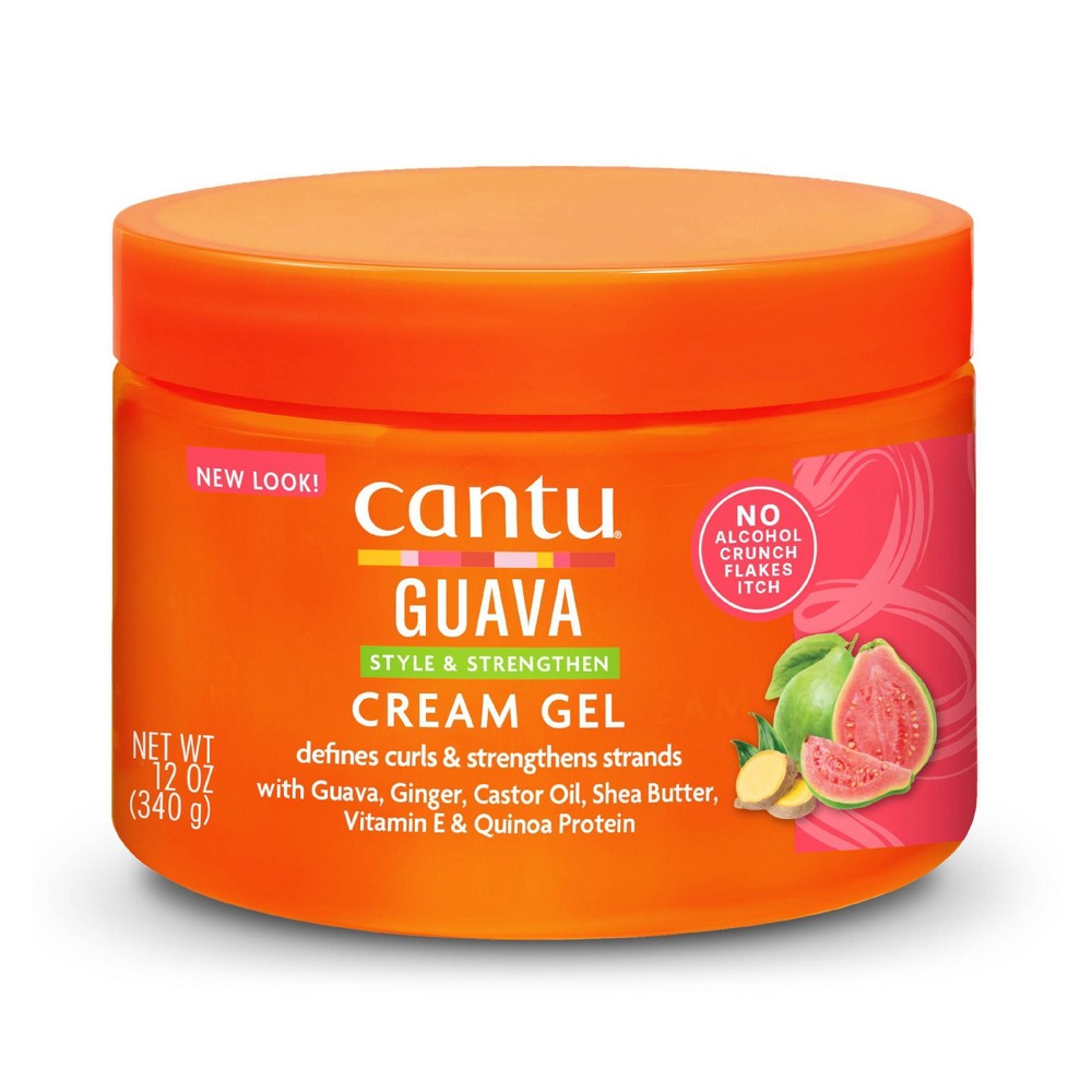 Cantu Guava Curl Strengthening Cream Gel 12 oz (340 g) product package