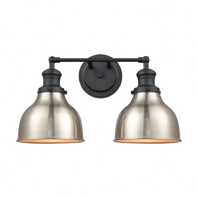 Elk Home Haralson 2 - Light Vanity in  Charcoal