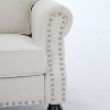 NicBex 67.72 Inch Faux Leather 2-Seater Sofa with Nailhead Trim for Living Room,Apartment,Office - 4 of 4
