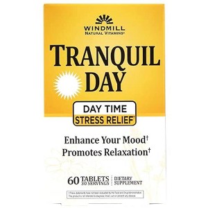 Windmill Vitamins Tranquil PM, Nighttime Sleep Aid, Tabs 30 Ct - 1 of 3