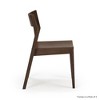 Plank+Beam Modern Dining Chair Set of 2, Solid Wood Chairs for Kitchen, Office, Living Room - 2 of 4