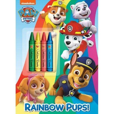 Rainbow Pups! (Paw Patrol) - by  Golden Books (Paperback)