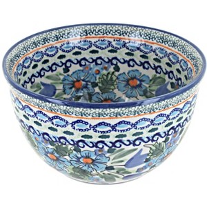 Blue Rose Polish Pottery 984 Zaklady Small Mixing Bowl - 1 of 1