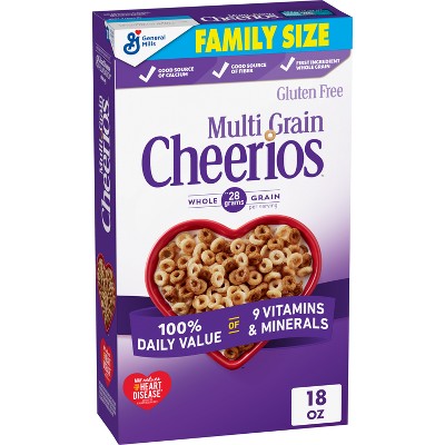 General Mills Multi Grain Cheerios Cereal - 18oz