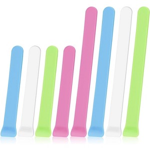 JDICTION 8-PCS Reusable Silicone Stir Sticks, Epoxy Resin Paint Wax Mixing Tools For Glitter Tumblers DIY Crafts In 4 Colors - 1 of 4