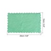 Unique Bargains Coral Velvet Kitchen Textiles Absorbent Dish Cloth - 2 of 4