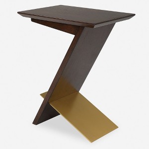 Uttermost Breakthrough Modern Accent Table - 1 of 4