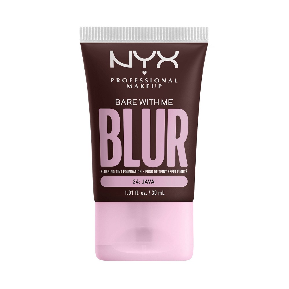 Photos - Other Cosmetics NYX Professional Makeup Bare With Me Blur Tint Soft Matte Foundation - 24 