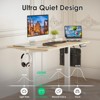 Kumasinova 40"/47"/55" Electric Height Adjustable Desk,Office Desk with Splice Board,Computer Desk with Carbon Steel Frame,Gaming Desk for Home Office - 4 of 4