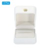 Unique Bargains Vintage Engagement Proposal Ceremony Jewelry Holder 2 Pcs - 3 of 4