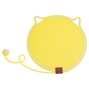 Unique Bargains Cat Scratcher Mat with A Cat Ball - 1 of 4