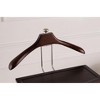 Proman Products Kingston III Valet Stand with Drawer, Contour Hanger, Trouser Bar, Tie & Belt Hooks and Shoe Rack - VL16260 - 4 of 4