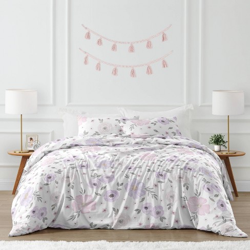 Target deals purple comforter