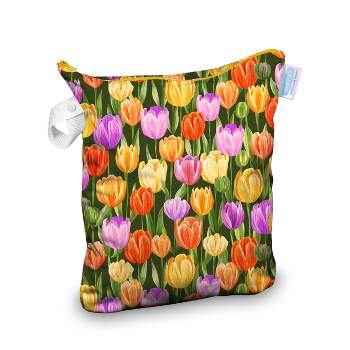 Thirsties | Deluxe Wet Bag Pack of 1 - Tulips Multicolored, One Size