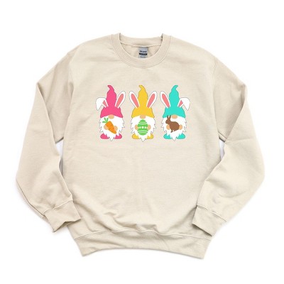Simply Sage Market Women's Graphic Sweatshirt Easter Gnomes
