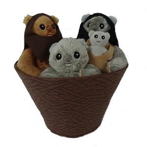 Comic Images Star Wars Celebration Exclusive Ewok Family 3 Piece Plush Set - 1 of 1