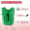 Unique Bargains Team Sports Reversible Numbered Soccer Training Vest 6 Pcs - 4 of 4
