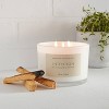 Wood Lidded Glass Wellness Intention Candle - Project 62™ - image 2 of 3