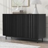 Bella Depot 47.2''W Wave Pattern Storage Cabinet - 3 of 4