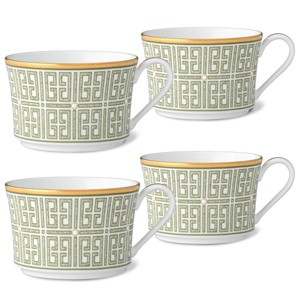 Noritake Infinity Green Gold Gold Set of 4 Cups - 1 of 4