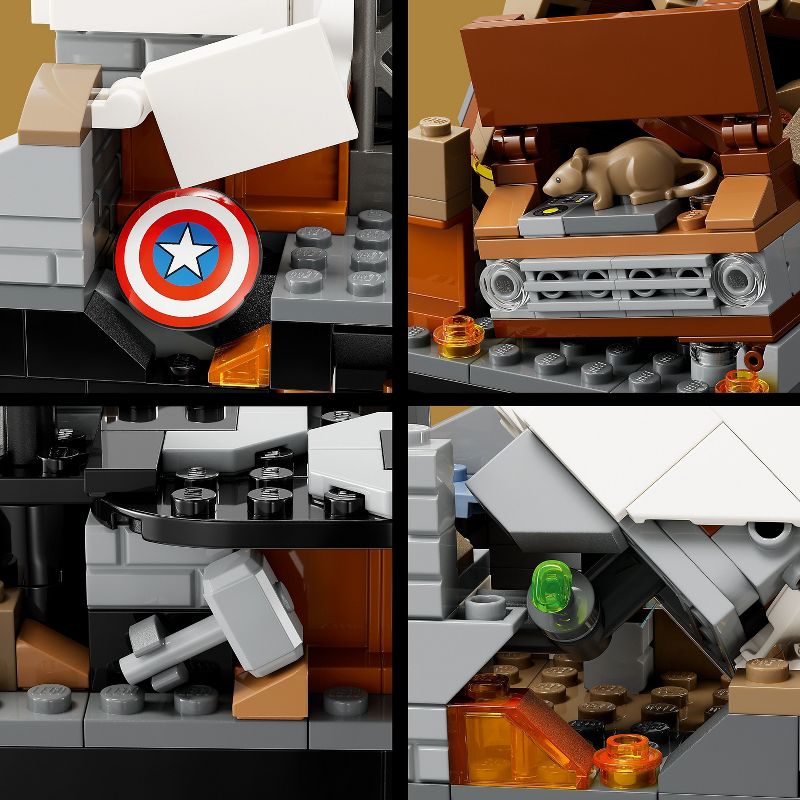 LEGO Marvel Endgame Final Battle Avengers Collectible Display Set 76266, 5 of 8