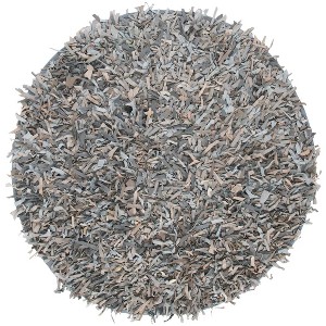 Leather Shag LSG601 Handwoven Rugs - Safavieh - 1 of 3