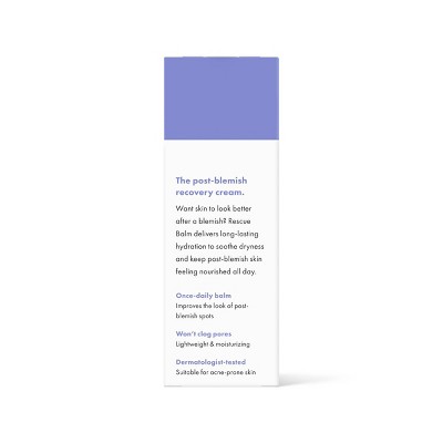 Hero Cosmetics Rescue Balm - 15ml: Noncomedogenic, Facial Cream, For Normal Skin, Scented