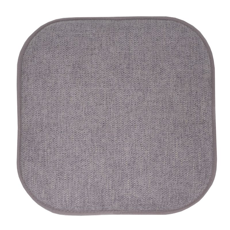 Alexis Memory Foam No Slip Back 16" x 16" Chair Pad Cushion by Sweet Home Collection™, 4 of 8