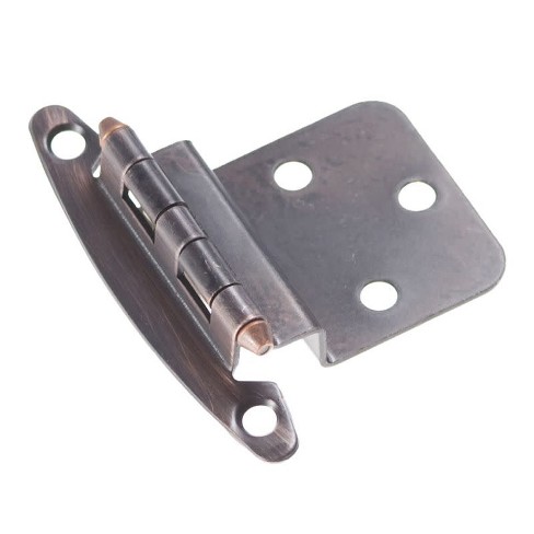 Hickory Hardware P140 Partial Inset Traditional Cabinet Door Hinge